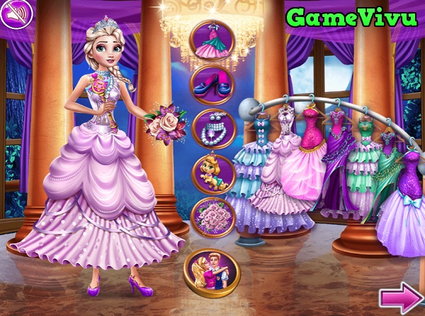 game Đám cưới công chúa Disney hình ảnh 1