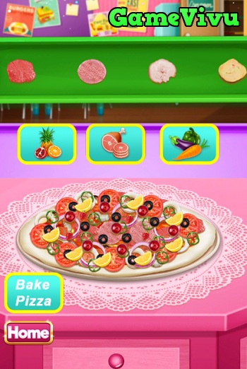 game Làm bánh pizza đẹp hình ảnh 3