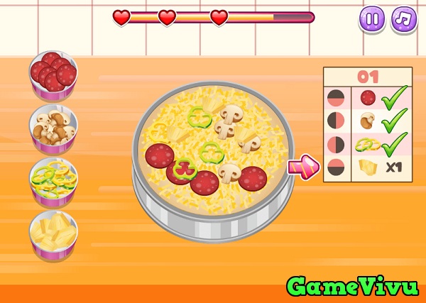game Làm bánh pizza nhiều lớp hình ảnh 3