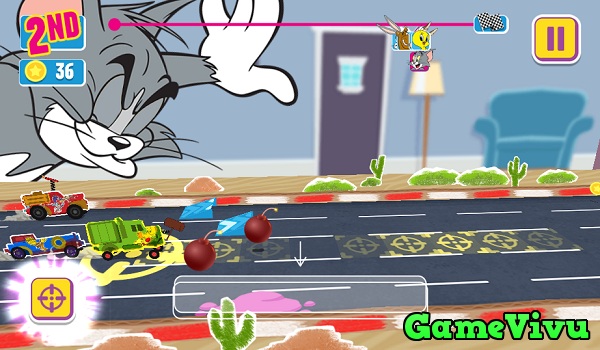 game Tom va Jerry dua xe giay hinh anh 4