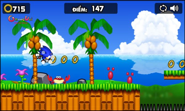 Giúp Sonic hoàn thành thử thách