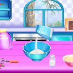 Vincy làm bánh sinh nhật – Vincy Cooking Rainbow Birthday Cake